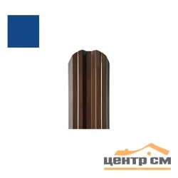 Штакетник металлический STYNERGY М-образный фигурный 0.45 мм, PE RAL 5005 (сигнально-синий), ширина 108мм, длина 1.5 м.п.