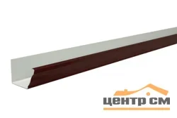 Желоб прямоугольный Vortex 127мм, 3м RAL 8017