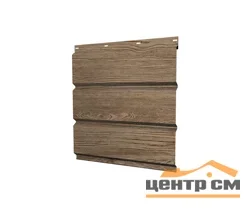 Софит металлический перфорированный Принт Элит Беленый дуб TwinColor, 0.45мм Grandline, 0.365*3м