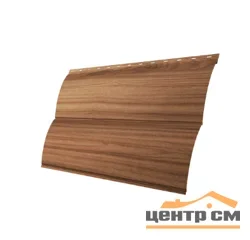 М/сайдинг Блок-Хаус новый (GL) Принт Элит Honey Wood (Медовое дерево) толщина 0,45мм, размер 0,361*3 м.п.