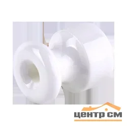 Изолятор Werkel без винта белый, W6431401 (100шт) Ретро