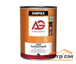 Лак паркетный полуматовый AvantGarde высокой твердости бесцветный 0,8кг
