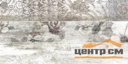 Плитка LAPARET Next серый узор стена 25x50 арт. 34100