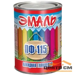 Эмаль ПФ-115 светло-серая 0,8кг ВИТ Z