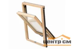 Окно BALIO FOF M4R B700 однокамерное, дерево, 78*92