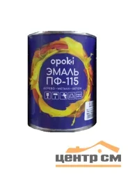Эмаль ПФ-115 шоколад 0,8кг OPOKI ГОСТ 6465-76