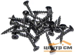 Саморезы пот/г гипс-дерево (крупная резьба) 4,2х76 оксид (уп 10шт) SteelRex