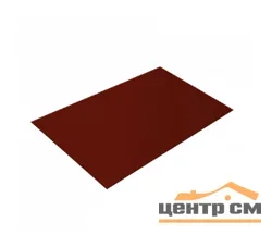 Плоский лист Norman RR 29 (красный), 0.5 мм, 1,25*2 м.п., пл=2.5м2