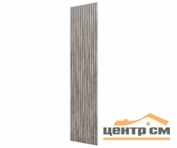 Панель CoSca decor черный войлок, 1200х600х19мм, рейки МДФ дуб дымчатый