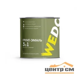 Грунт-эмаль по ржавчине 3 в 1 шоколад 5 кг WEDO