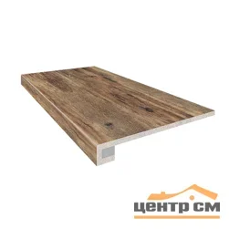 Ступень ESTIMA BG 01 неполированная 30*120 с прямоугольным бортиком (без насечек)