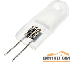 Лампа галогенная 20Вт G4 220В 300Лм капсула Uniel 01823 JC-220/20/G4