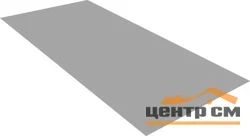 Плоский лист RAL 9006 (светлый алюминий), 0.5мм Сатин, 1.25*2 м.п., пл=2.5м2 (в пленке)