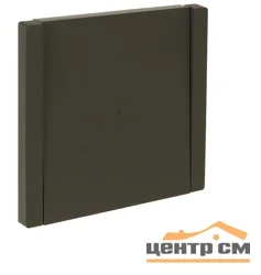Выключатель одноклавишный СП FORTE&PIANO 10А FP302 с индикацией сер. IEK FP-V10-1-10-1-K03