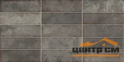 Плитка New Trend Эльбрус Брик темно-серый / Elbrus Brick Graphite стена 300*600*9 арт.WT36ELR17