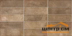 Плитка New Trend Эльбрус Брик каштановый / Elbrus Brick Marron стена 300*600*9 арт.WT36ELR31