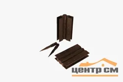 Шарнир для грядочной доски RUSDECKING UNODECK LETTO коричневый 200 мм