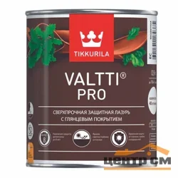 Антисептик-лазурь Tikkivala VALTTI PRO 0,9 л красное дерево