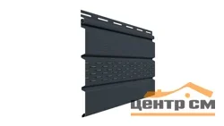 Софит виниловый с центральной перфорацией ELLKA L=3м, H=0.287м (пл=0.86м2) графит