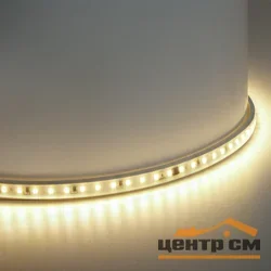 Лента светодиодная 10W/м 220V 3000K IP65 900Лм/м 120SMD(2835) длина 25м FERON,LS710 (сетевой шнур,2 заглушки, 2 коннектора в компл.)