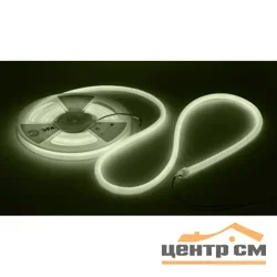 Лента светодиодная термостойкая для бани ЭРА LS2835-9,6-120-24-4000K-IP68-3 year-5m (дневной белый)