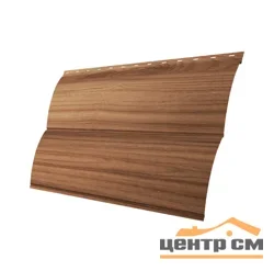 М/сайдинг Блок-Хаус новый (GL) Принт Элит Медовое дерево TwinColor толщина 0,45мм, размер 0,361*0.85 м.п. (в пленке)