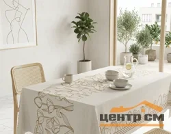 Клеенка ПВХ "SILK DUPONT" с тиснением на тканевой основе 1,37 х 20 м.п. 24-03